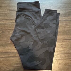 Lululemon Black Urban Camo Leggings